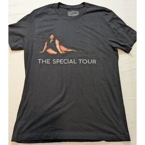 Lizzo The Special Tour 2022 Concert T Shirt Large Black Tour Dates Tee